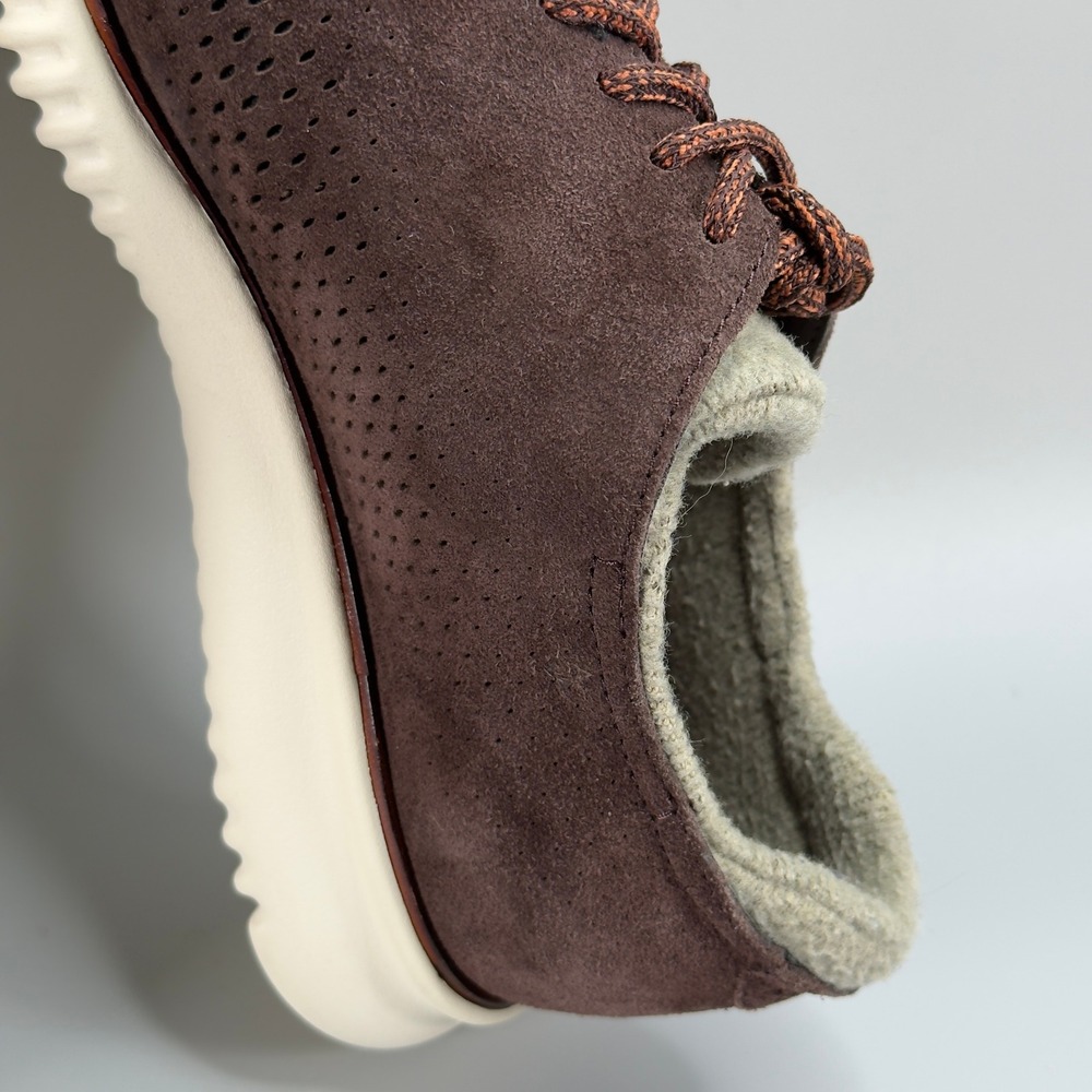 Cole‎ Haan 2.ZeroGrand Perforated Laser Wing Oxford Mens 8.5 8 1/2 M Suede Lace - Picture 12 of 16